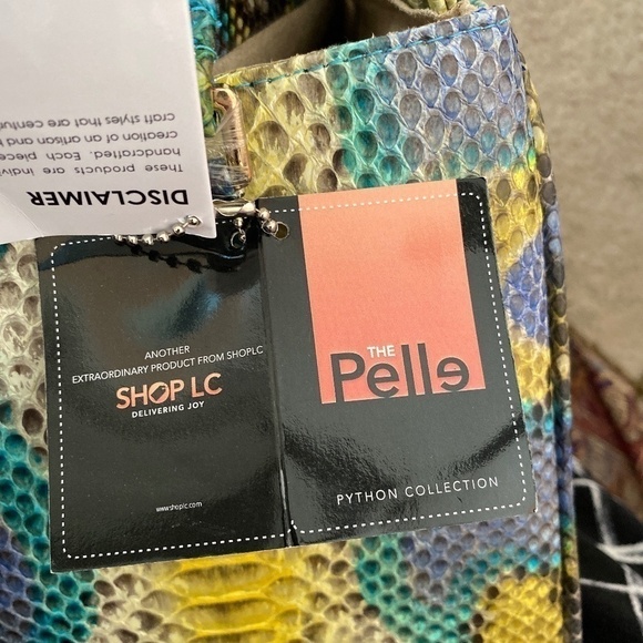 Grand Pele Collection Python Leather Satchel / Crossbody - Picture 6 of 15